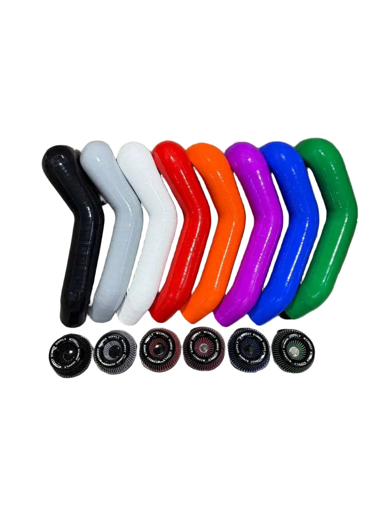 M5/M6 Silicone Front Mount Intakes - BMW F06/F10/F12/F13