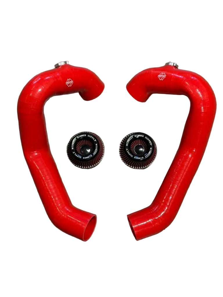 M5/M6 Silicone Front Mount Intakes - BMW F06/F10/F12/F13