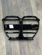 G8X Gloss Black ST & V Style Front Grille - G80 M3 G82 G83 M4