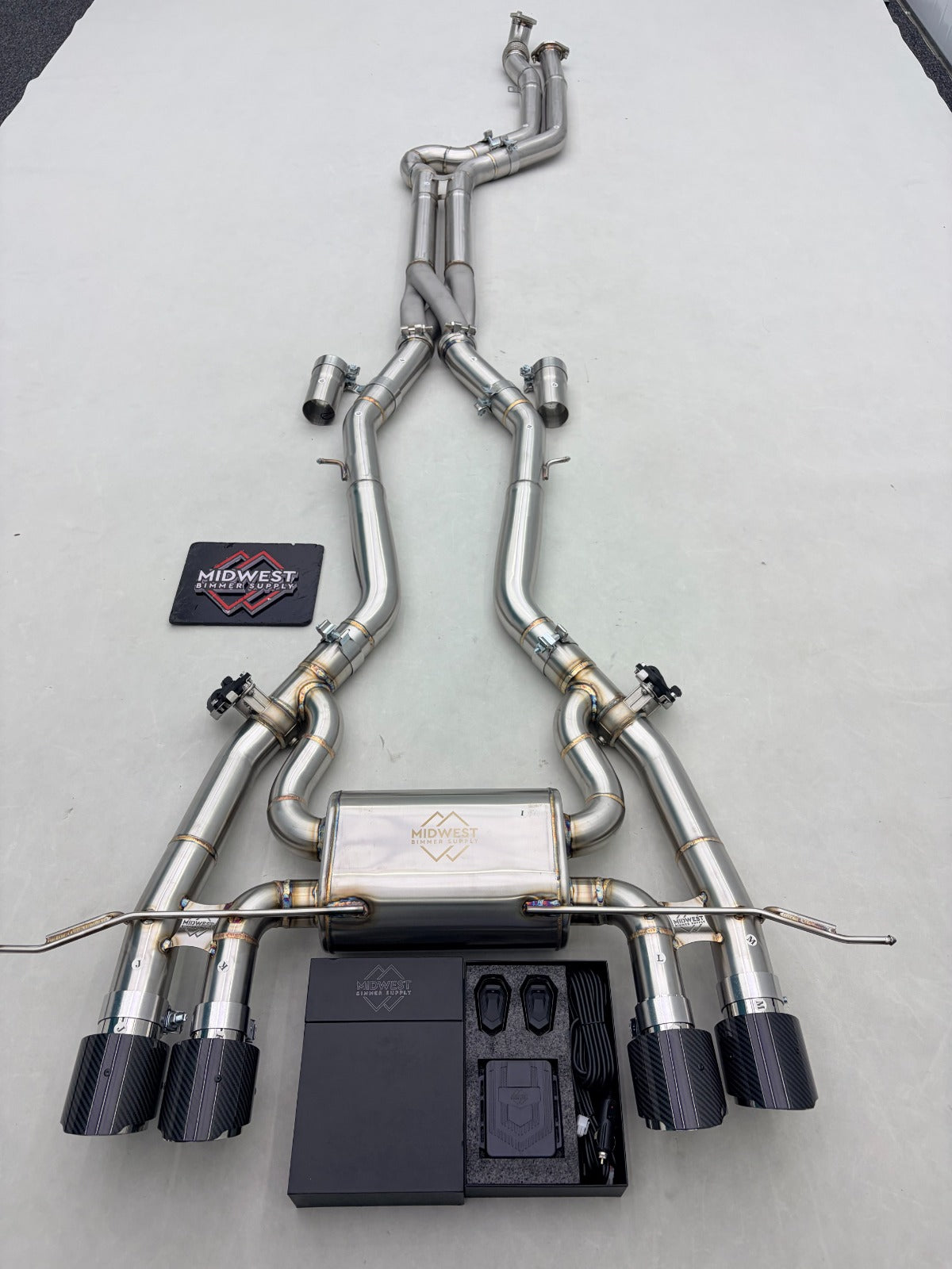 G8X M3/M4 Z Pipe Valved Exhaust System - G80 M3 G82 G83 M4
