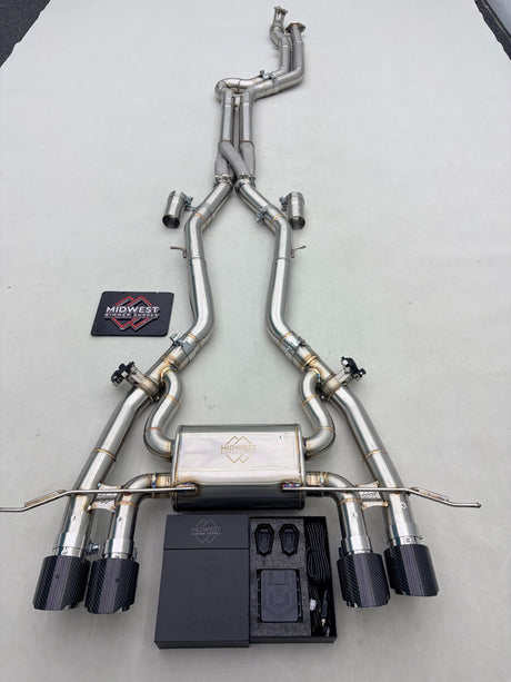 G8X M3/M4 Z Pipe Valved Exhaust System - G80 M3 G82 G83 M4