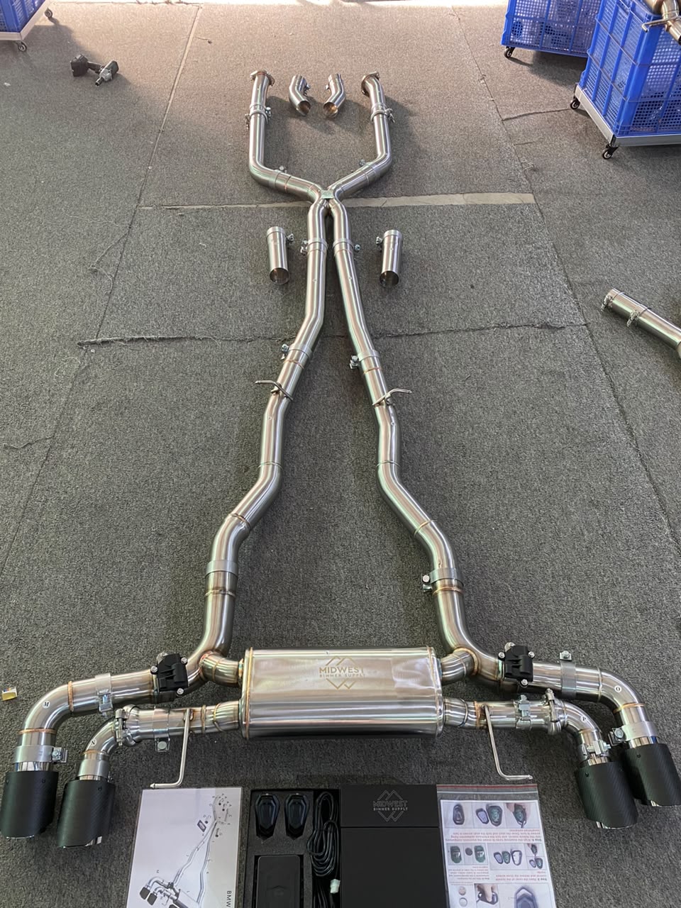 G15/G16 M850/M850i Valved Exhaust System - BMW G15/G16 M850 M850i