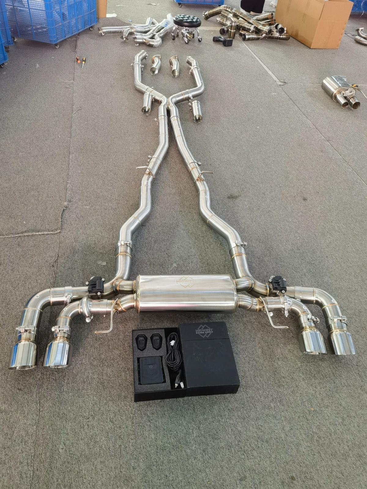 G15/G16 M850/M850i Valved Exhaust System - BMW G15/G16 M850 M850i