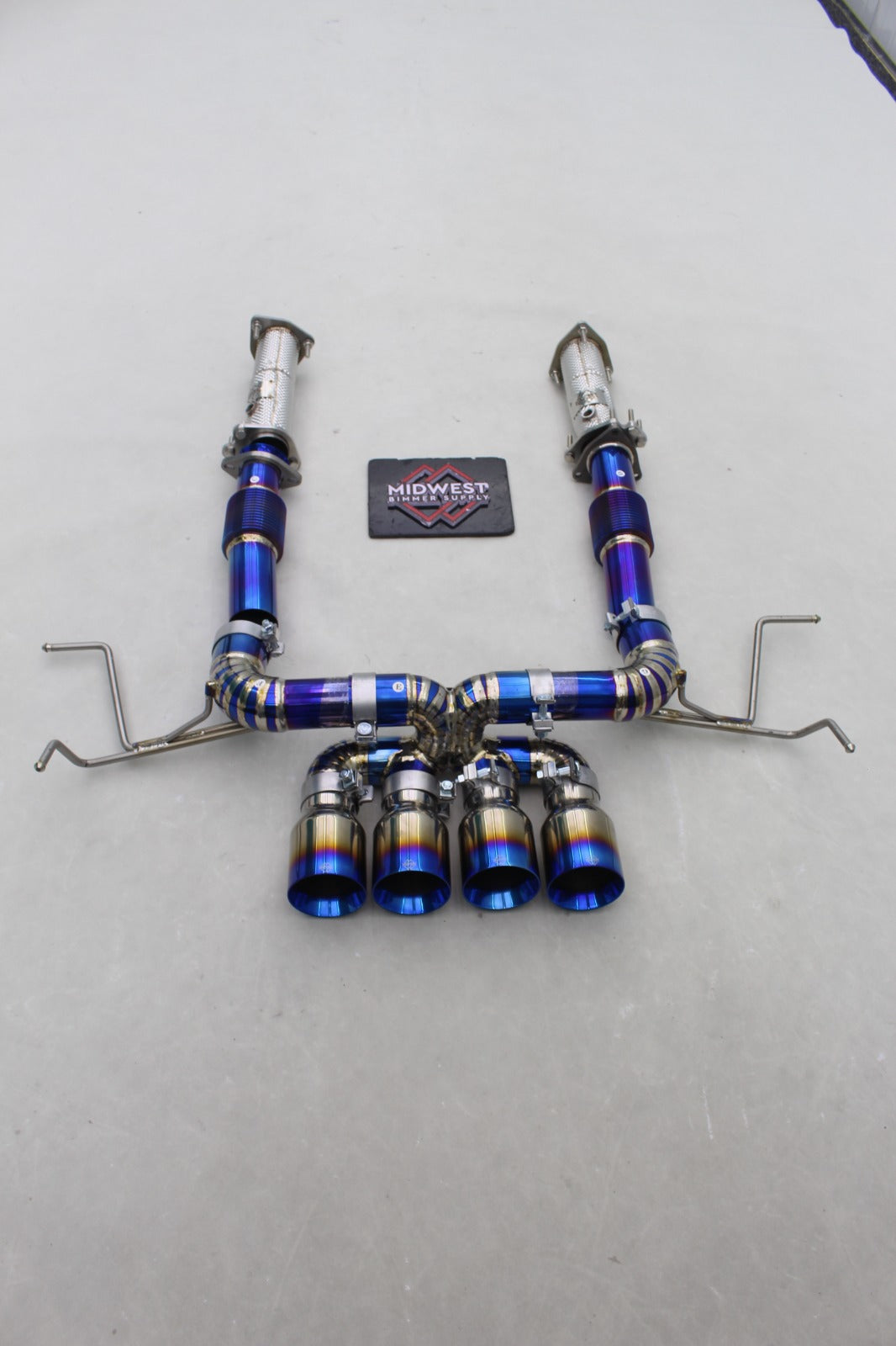 Corvette C8 Z06 Track Exhaust System with Catless Race Downpipe - Chevrolet Corvette C8 Z07