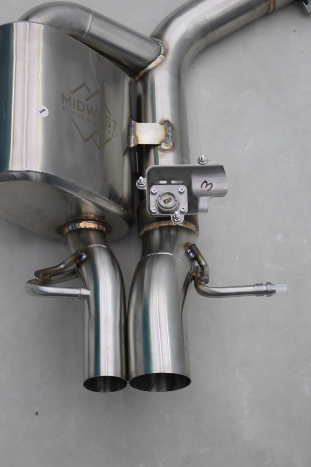 Mercedes W212 E63/E63S Valved Exhaust System - Mercedes W213 E63 E63S 2012-2016