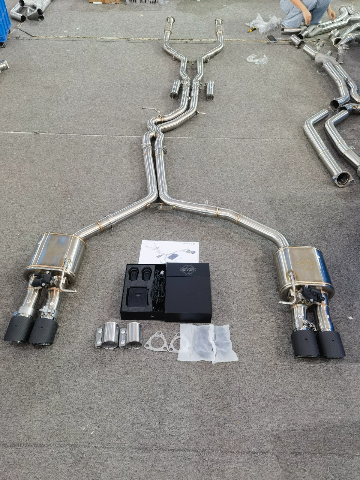Audi C7/C8 A6 3.0T Valved Exhaust System - Audi C7/C8 A6 3.0T 2012-2023