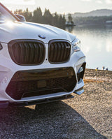 X3/X5 G01/G02 Dual Slat Carbon Fiber Front Grilles - X3 G01 X4 G02 PRE LCI