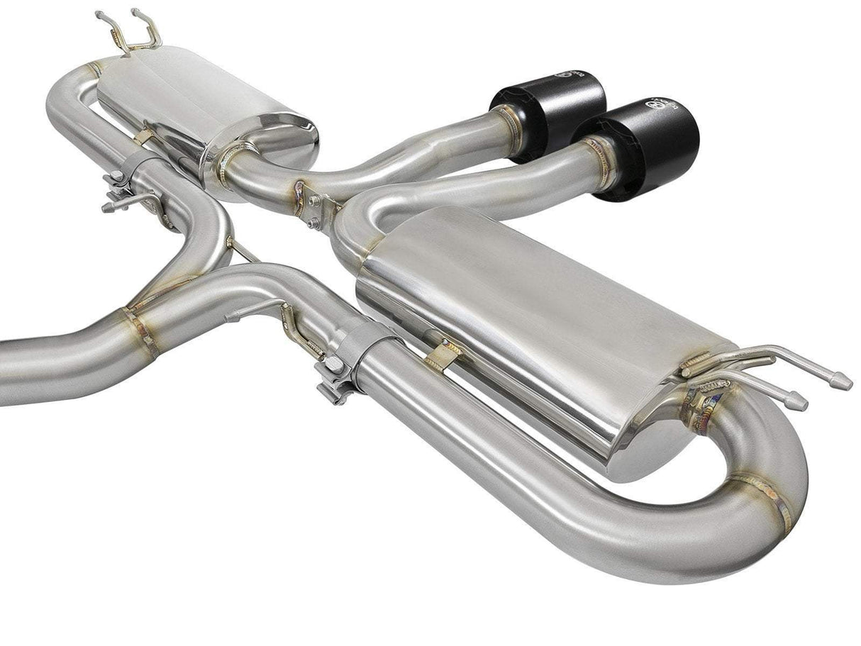 aFe Takeda 3" to 2-1/2" 304SS Cat-Back Exhaust | 2017-2021 Honda Civic Si Sedan (49-36621)