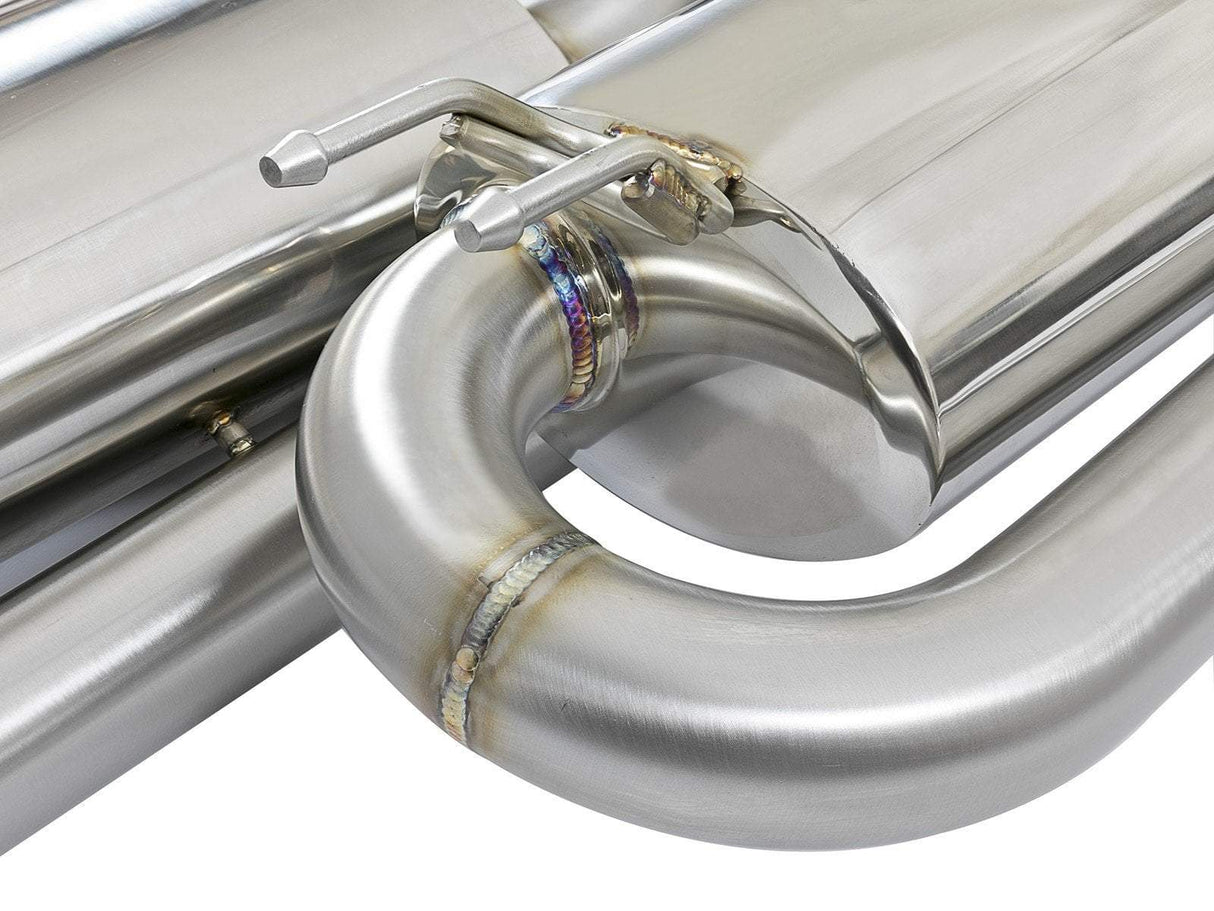 aFe Takeda 3" to 2-1/2" 304SS Cat-Back Exhaust | 2017-2021 Honda Civic Si Sedan (49-36621)