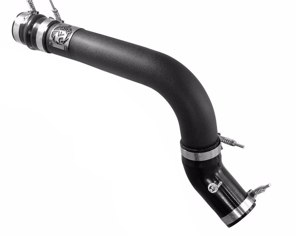 2013-2014 RAM Diesel Trucks L6-6.7L (td) BladeRunner 3" Intercooler Tube Hot Side w/Couplings and Clamps by aFe Power (46-20138-B)