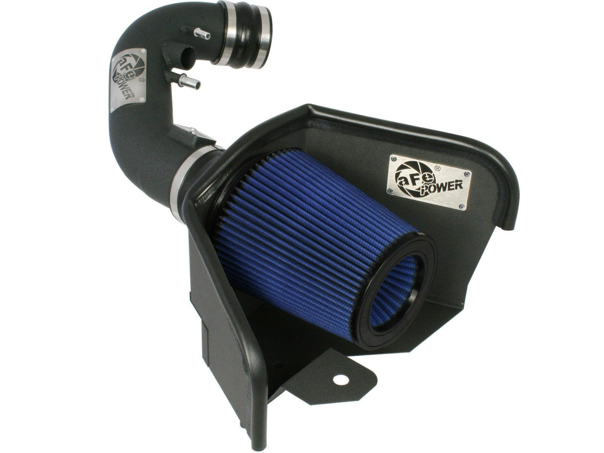 2011-2012 Ford Mustang V8-5.0L Polished MagnumFORCE Intakes Stage-2 P5R AIS P5R by aFe Power (54-11982-P)