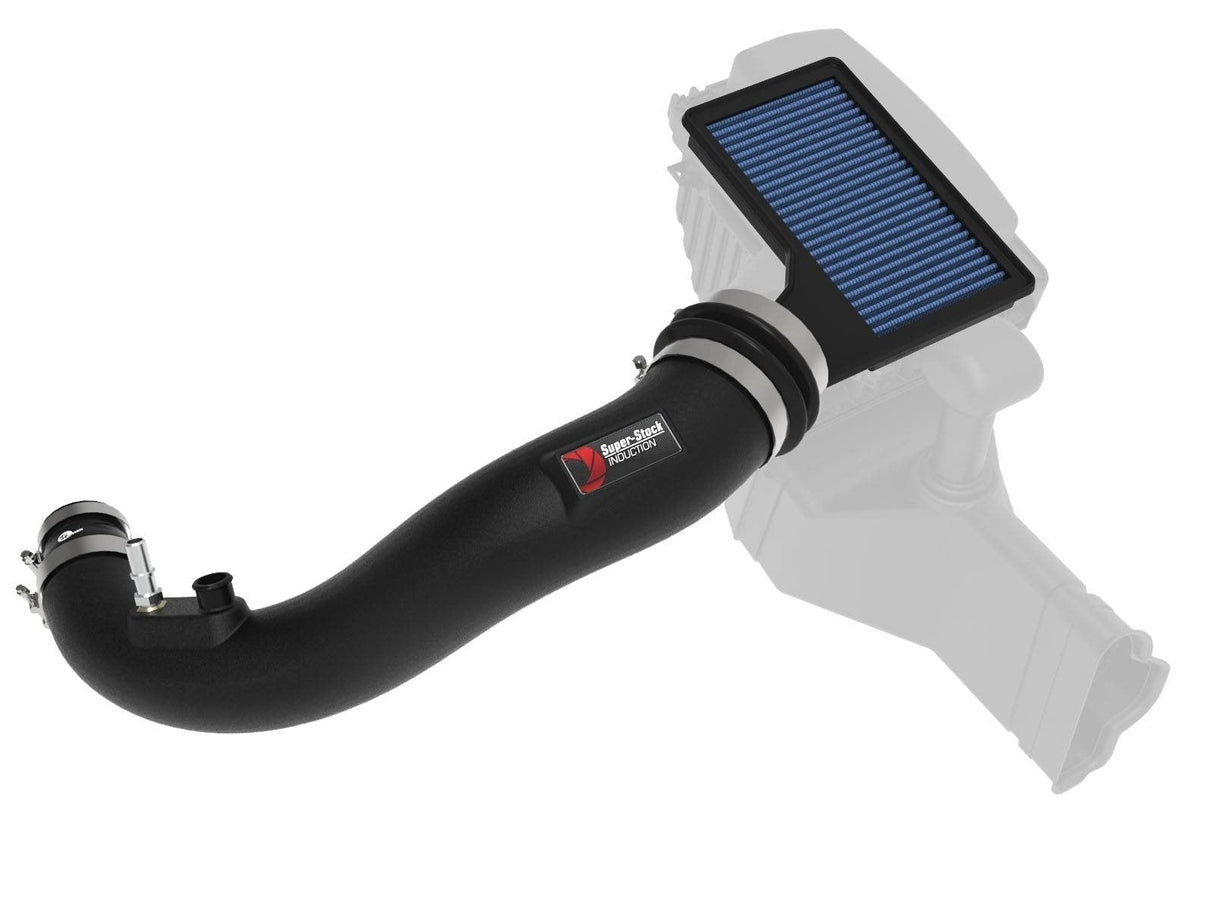 aFe Super Stock Induction System w/Pro 5R Filter | 2015-2020 Ford Mustang Ecoboost (55-10006R)