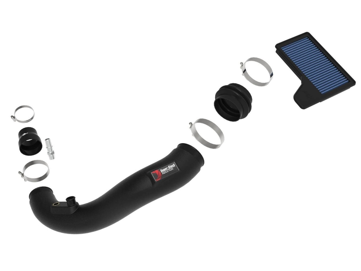 aFe Super Stock Induction System w/Pro 5R Filter | 2015 - 2017 Ford Mustang V6 (55-10007R)