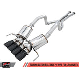 AWE Touring Edition Axleback Exhaust | 2015-2019 Chevrolet Corvette C7 (3015-42133)