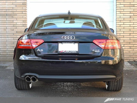 AWE Touring Cat-Back Exhaust | 2008-2016 Audi A5 B8 - B8.5 2.0L Turbo (3015-23012)
