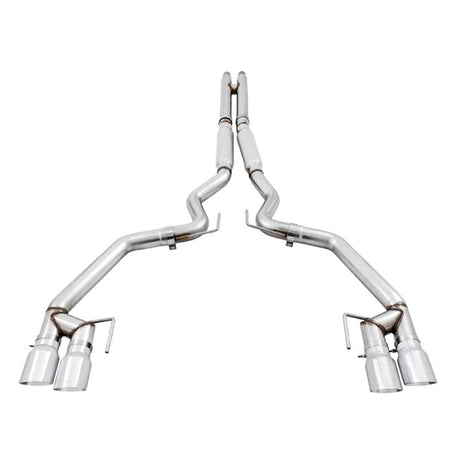 AWE Track Cat-Back Exhaust | 2018-2022 Ford Mustang GT/Bullitt S550 5.0L (3020-42064)