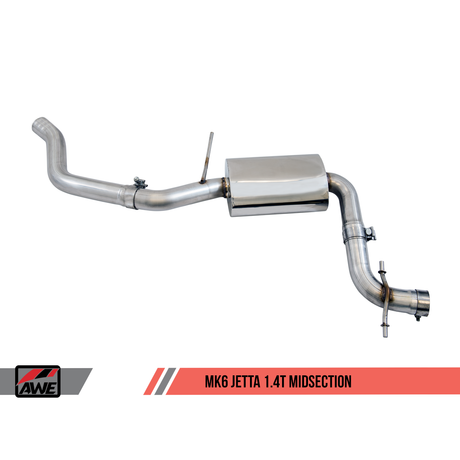 AWE Track Cat-Back Exhaust | 2016-2018 VW MK6 Jetta 1.4T (3020-22032)