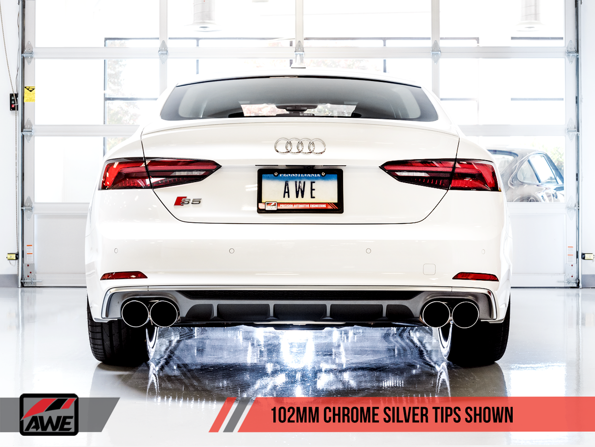 AWE Tuning SwitchPath Exhaust | 2018-2023 Audi S5 B9 Sportback (3025-43046)