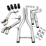 AWE Track Cat-Back Exhaust | 2016-2023 Chevrolet Camaro SS Gen6 6.2L (3015-32100)