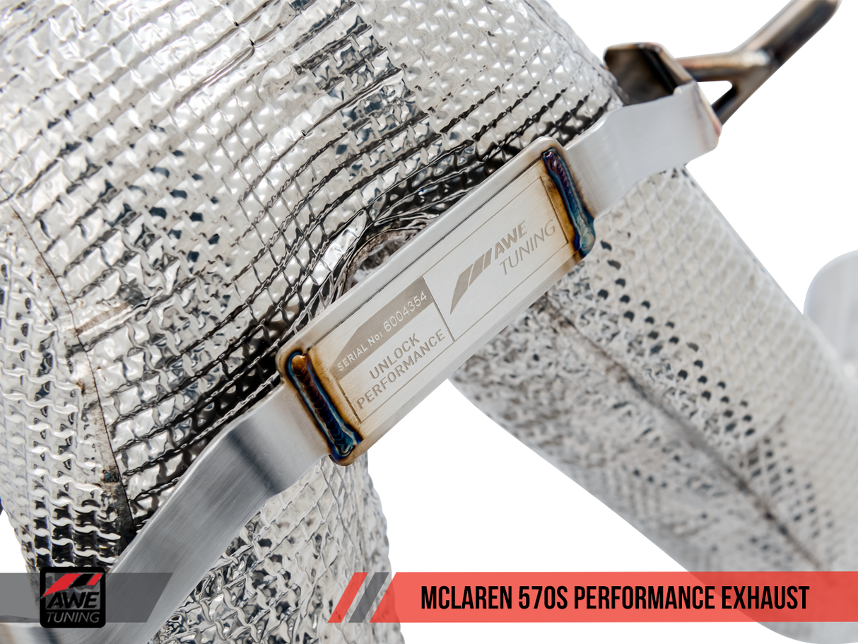 AWE Tuning Performance Exhaust | 2016-2018 McLaren 570S/GT (3010-31001)
