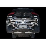 AWE Performance Exhaust with Chrome Silver Tips | 2012-2015 Porsche 911 Carrera (3015-32044)