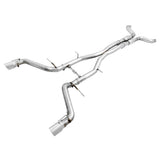 AWE Track Cat-Back Exhaust | 2016-2023 Chevrolet Camaro SS Gen6 6.2L (3015-32100)