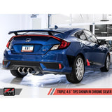 AWE Tuning Track Edition Exhaust | 2017-2021 Honda Civic Si