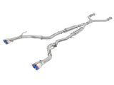 aFe Takeda 2.5" Stainless Steel Cat-Back Exhaust System | 2016-2024 Infiniti Q50 3.0L (49-36132)