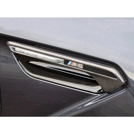 F06/F12/F13 M6 Carbon Fiber Fender Trim Stick On - BMW M6 F06 F12 F13