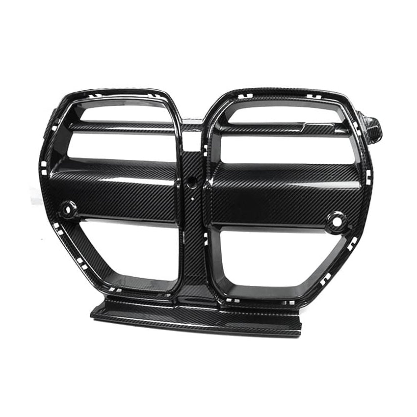 G8X M3/M4 V Style Dry Carbon Fiber 1 Piece Front Grille - G80 M3 G82 G83 M4