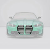G8X M3/M4 Dry Carbon Fiber RZ Style Front Grille - G80 M3 G82 G83 M4