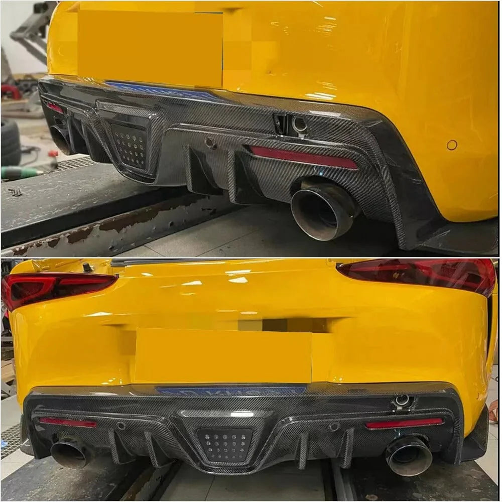 A90/A91 Supra Carbon Fiber Rear Diffuser AG Style - A90 A91 Supra