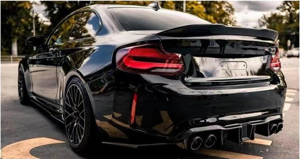 F22/F87 Gloss Black PSM Trunk Spoiler - F22 2-Series F87 M2