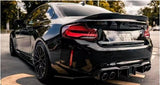 F22/F87 Gloss Black PSM Trunk Spoiler - F22 2-Series F87 M2