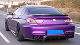 F06/F12/F13 M6 Carbon Fiber V Style Rear Diffuser