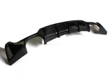 F3X 4-Series MP Style Carbon Fiber Rear Diffuser Single Tip - F32 F33 F36 4-Series