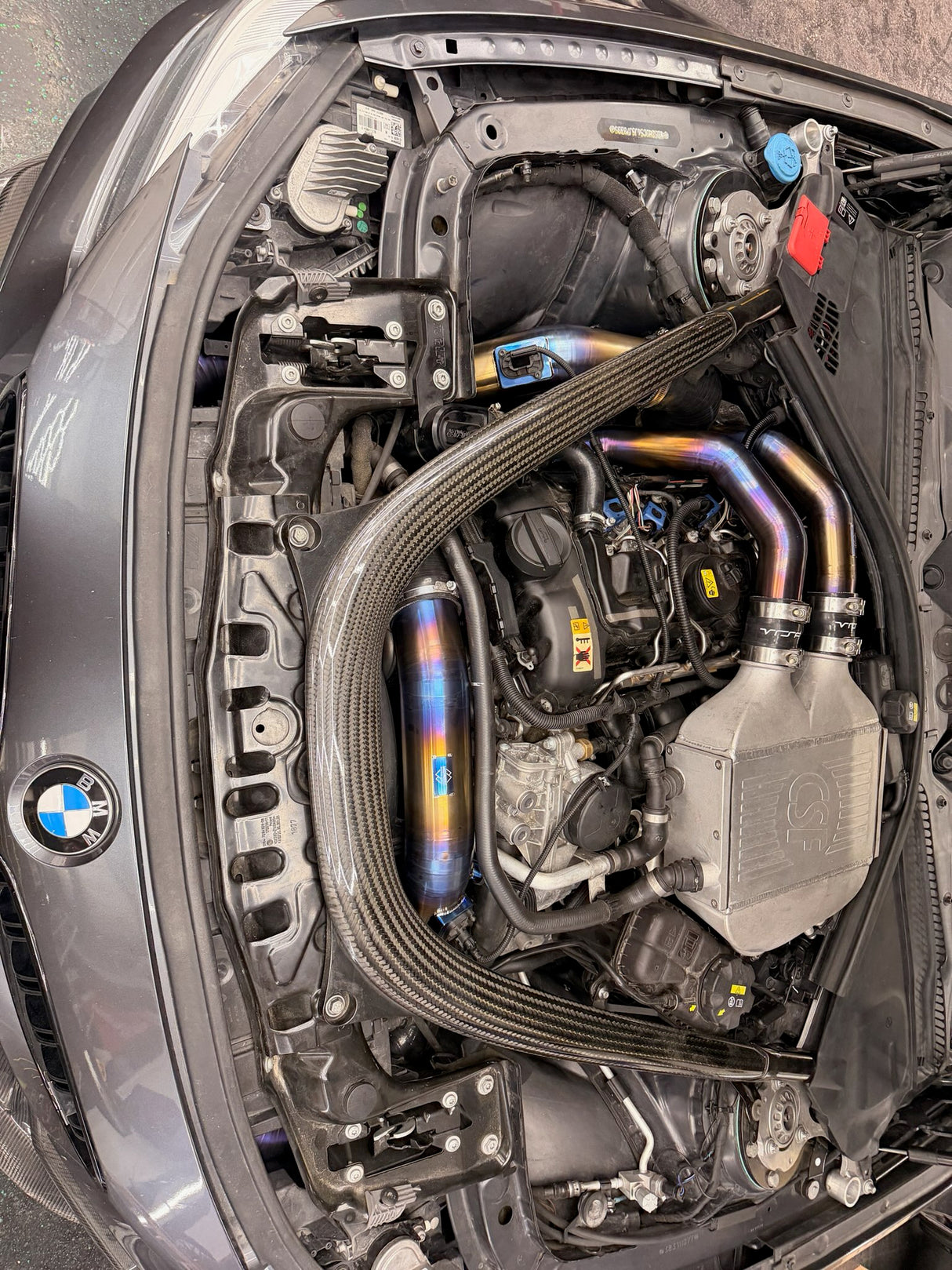 F8X Titanium Intake/Charge Pipe/J-Pipe Set (F80 M3 | F82/F83 M4)