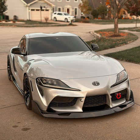 A90/A91 Supra Carbon Fiber Ag Style Front Lip - A90 A91 Supra