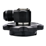 S58 Billet Multi Baffled Oil Cap with AN Swivel Option
