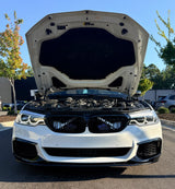 MBS N63R/TU2/TU3 Front Mount Silicone Air Intakes – BMW G30 M550i G12 750i G05 X5 50i
