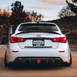 2014-2017 Q50 Carbon Fiber Rear LED Diffuser - Infiniti Q50