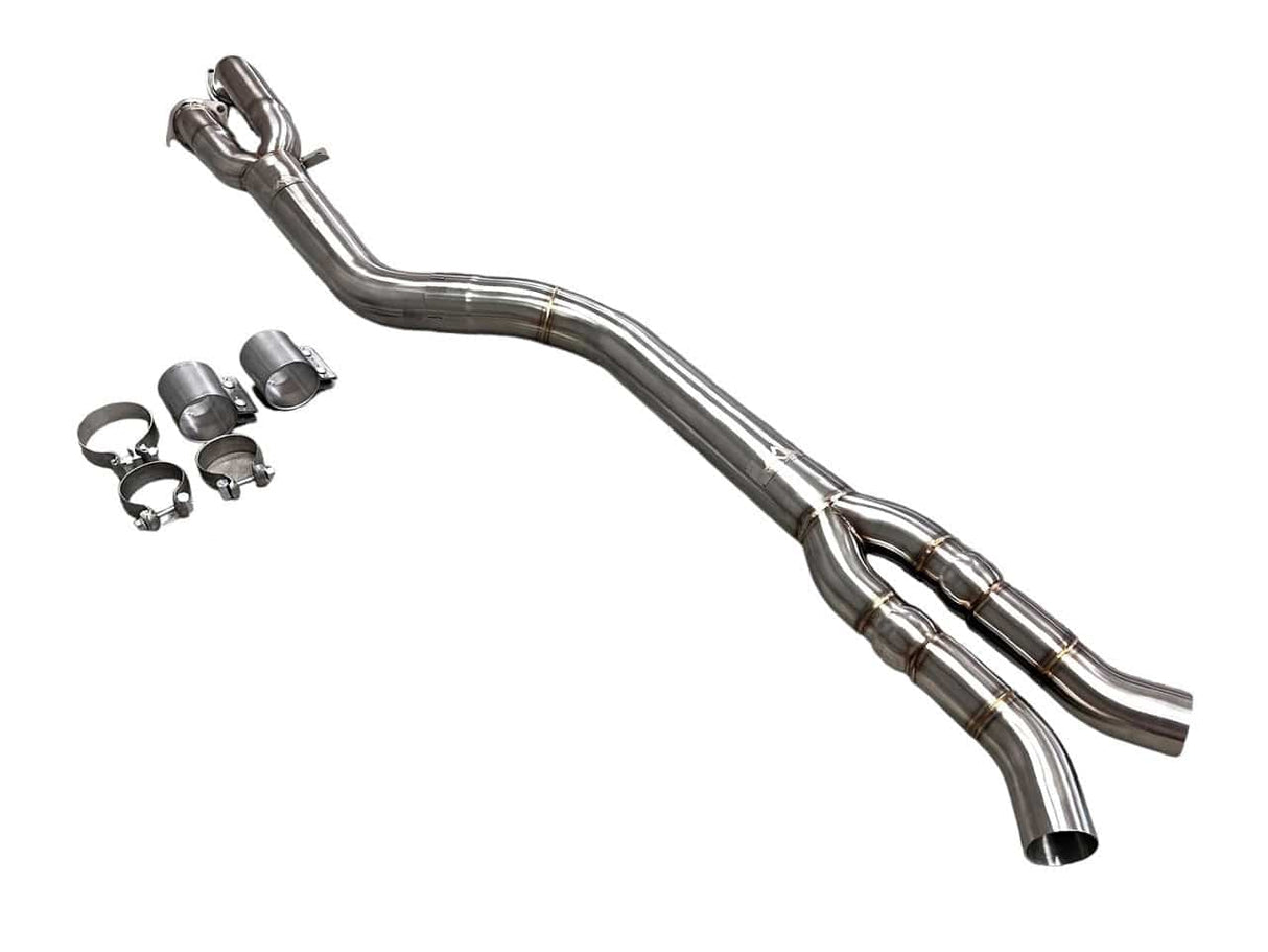 MAD BMW G87 M2 S58 Non-Resonated Single Midpipe