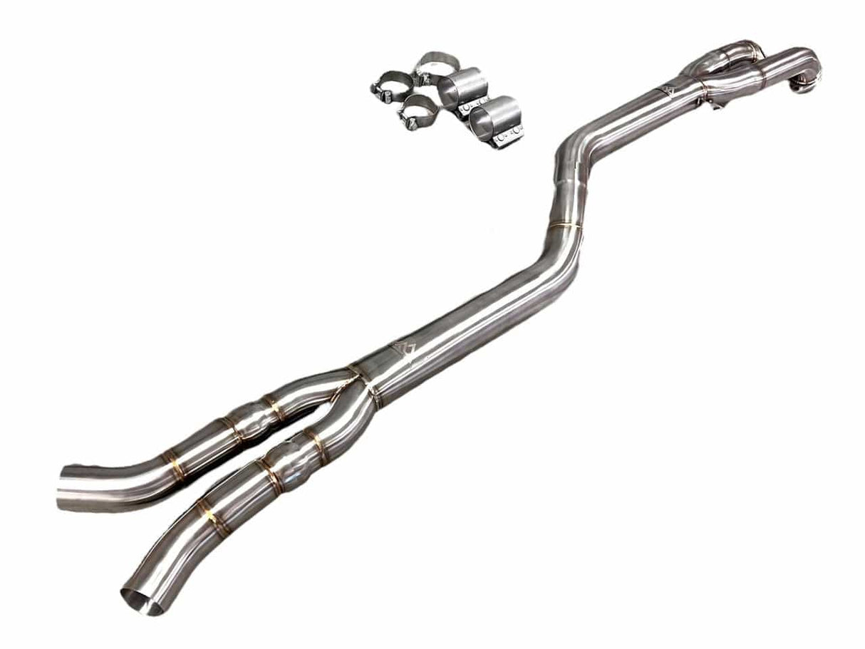 MAD BMW G87 M2 S58 Non-Resonated Single Midpipe