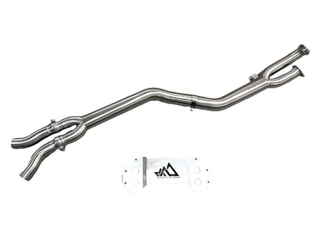 MAD BMW G8x M3 M4 S58 Single Midpipe (Brace Included)