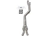 MAD BMW S58 4" Fat Boy Single Midpipe M3 M4 G80 G82