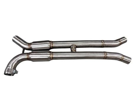 MAD BMW S58 Resonated H-Pipe Midpipe M3 M4 G80 G82 G83