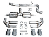 AWE Tuning Touring Edition Exhaust | 2022+ Audi S3