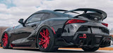A90 Supra Gloss Black AG Style Rear Splitter Spats - A90 Supra