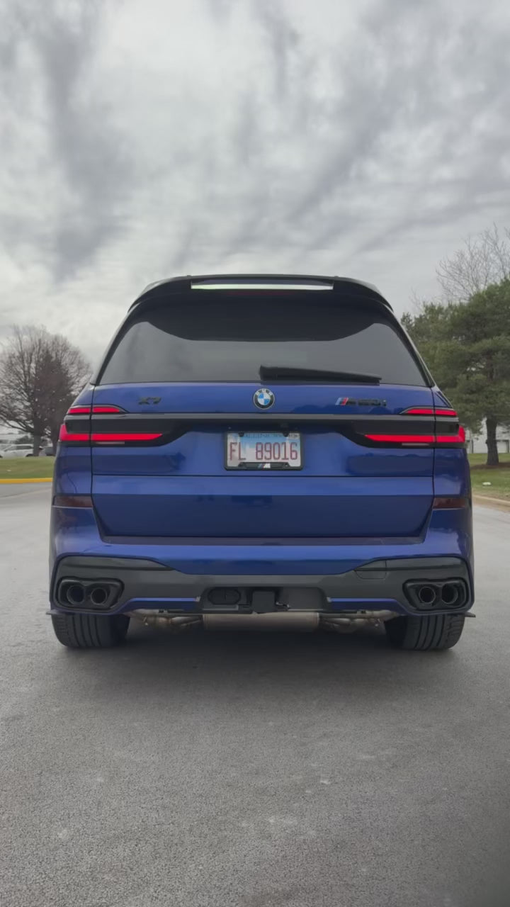 X7 M50i/X60i Valved Exhaust System - BMW XB7 X7 M50i X60i