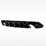 Q60 Diffuser w/ Brake LED – V2 Style (Gloss Black)